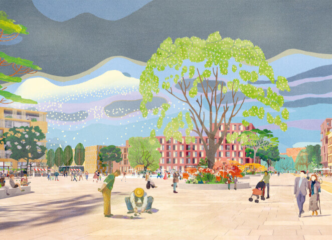 FELIXX + CITYFÖRSTER selected for the competition for Dietenbach